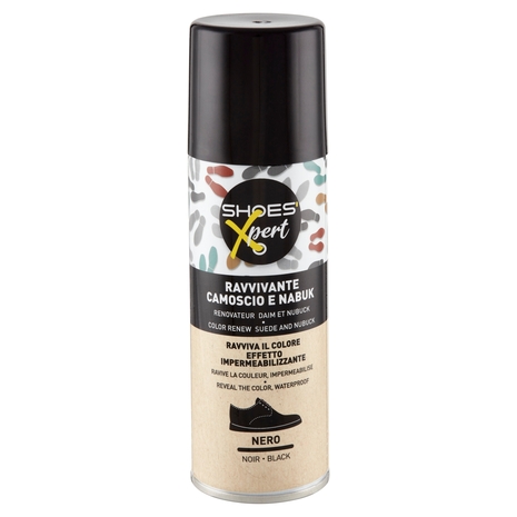 Shoes'Xpert Ravvivante Camoscio e Nabuk Nero 200 ml